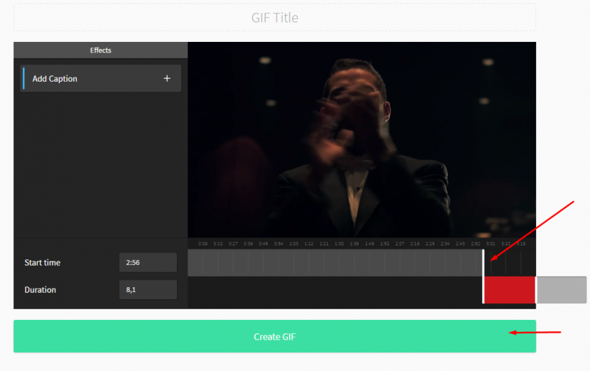 Convertir vídeo de YouTube a Gif PC Solución