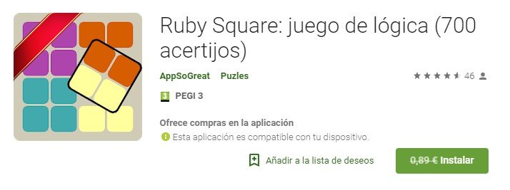 ruby square gratis
