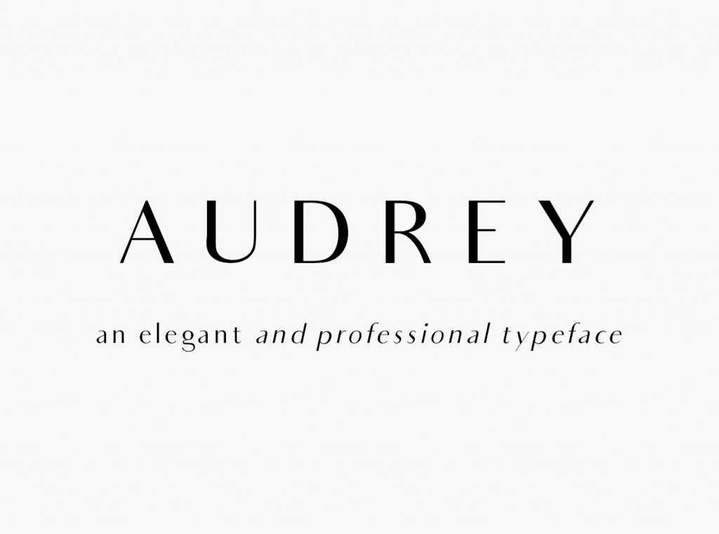 Audrey fuente para pc