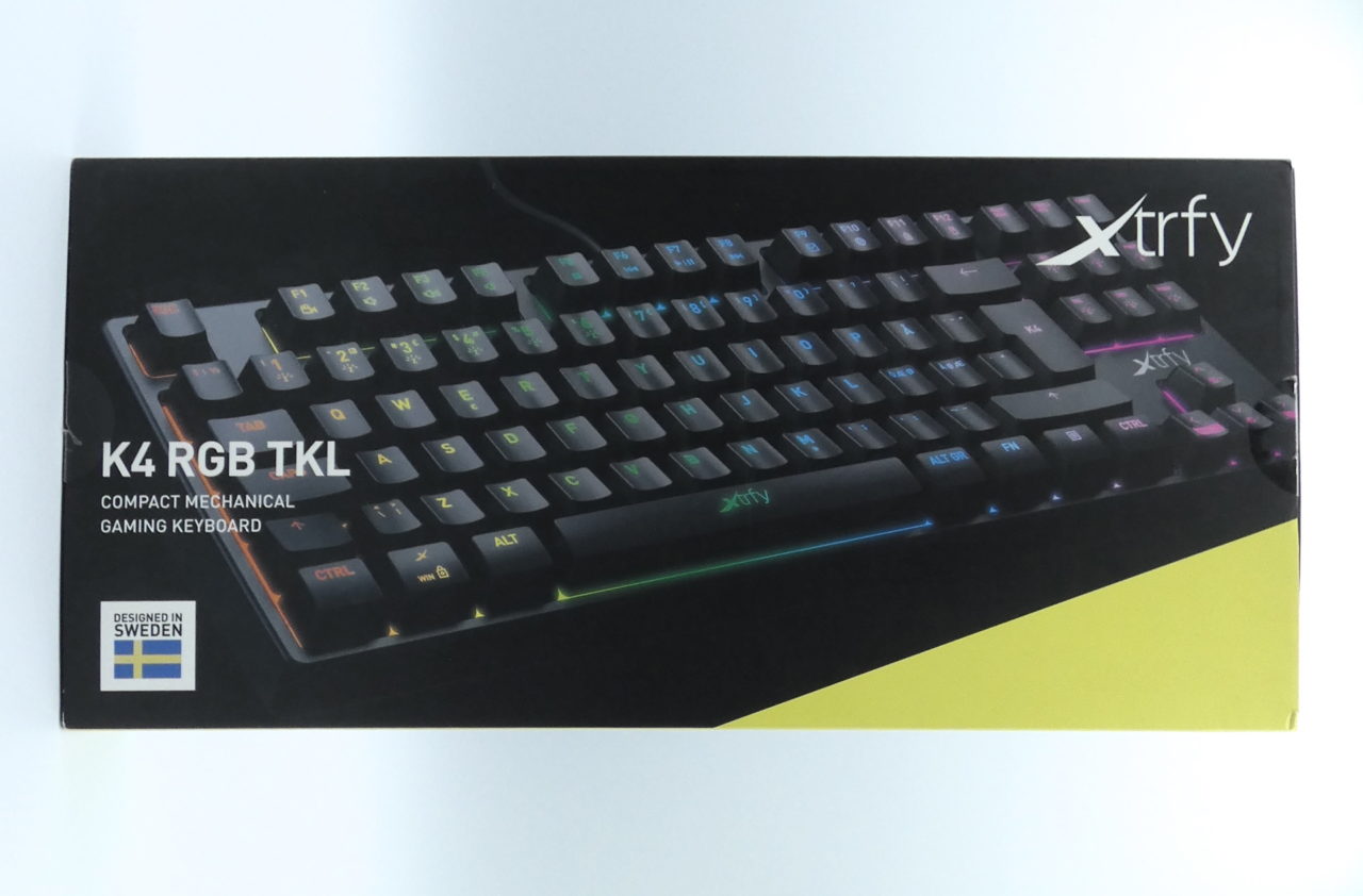 1 Xtrfy K4 RGB TKL review