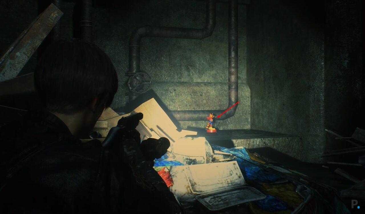 Resident Evil 2 Remake mr racoon alcantarilla