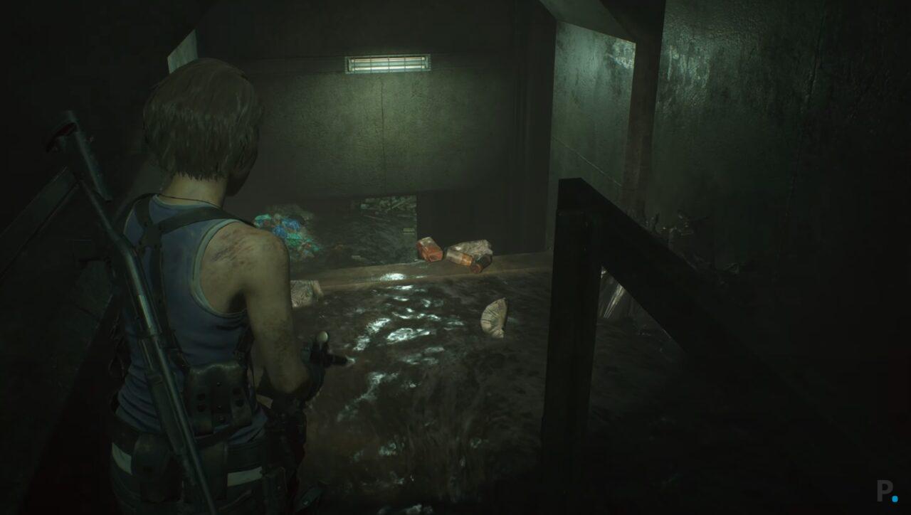 Resident Evil 3 Remake alcantarillas