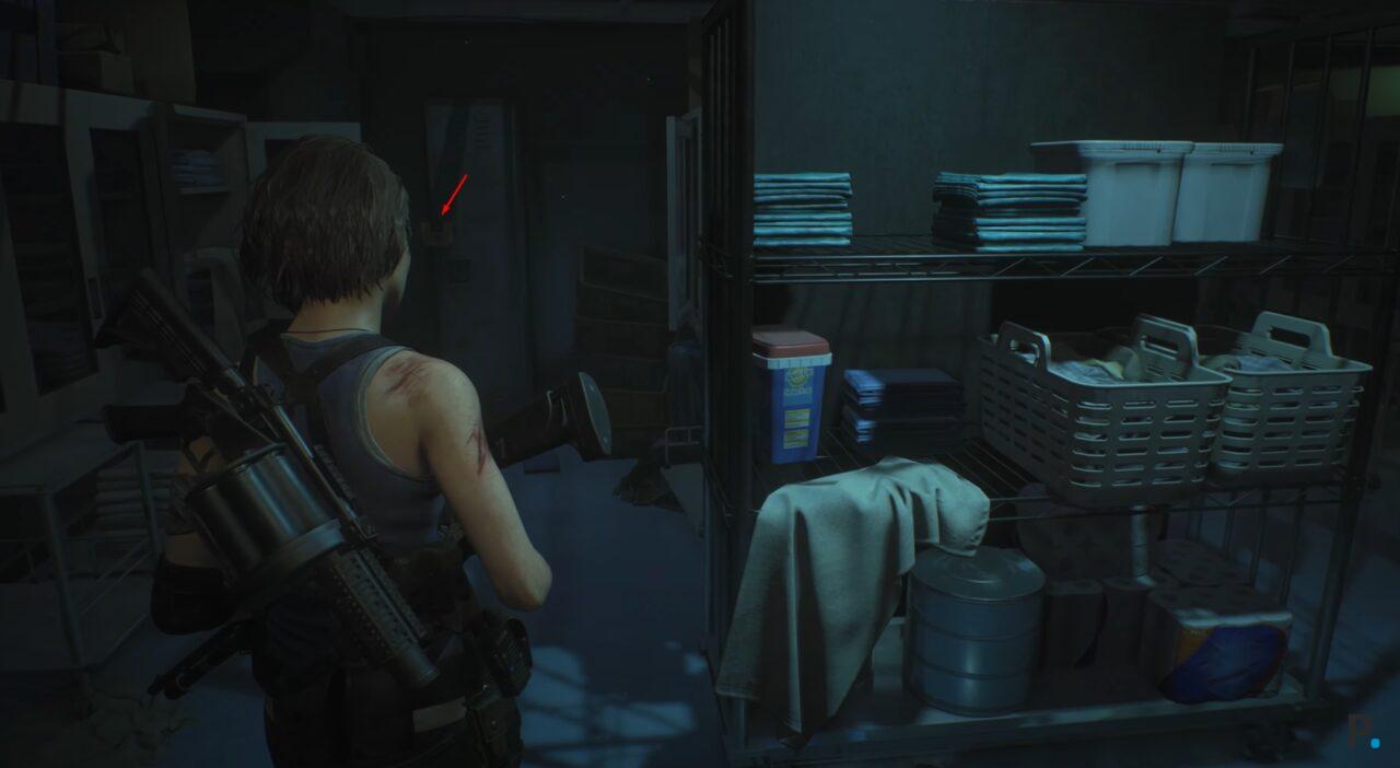 Resident Evil 3 Remake guia jill hospital 8