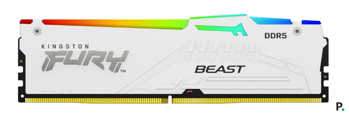 2 Kingston lanza la memoria blanca FURY Beast y Renegade DDR5