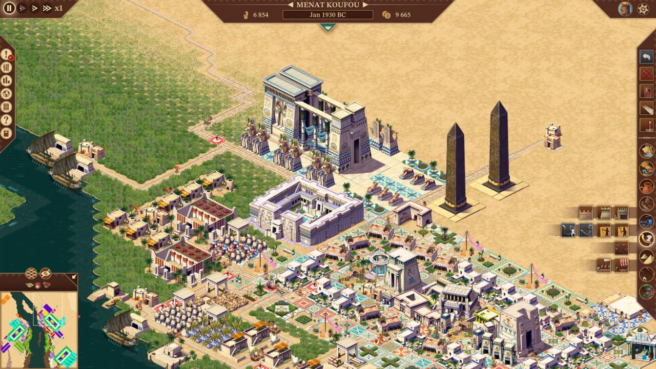 videojuego faraon